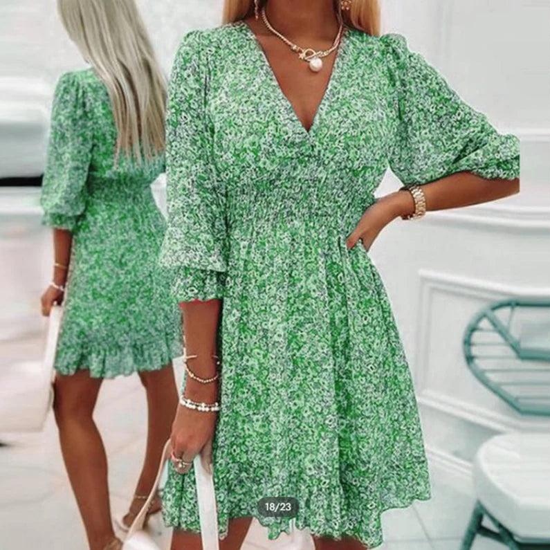 Sierra | Vestido Floral Elegante
