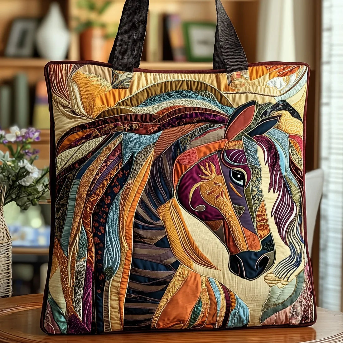 Mosaico - Bolsa Tote Acolchada
