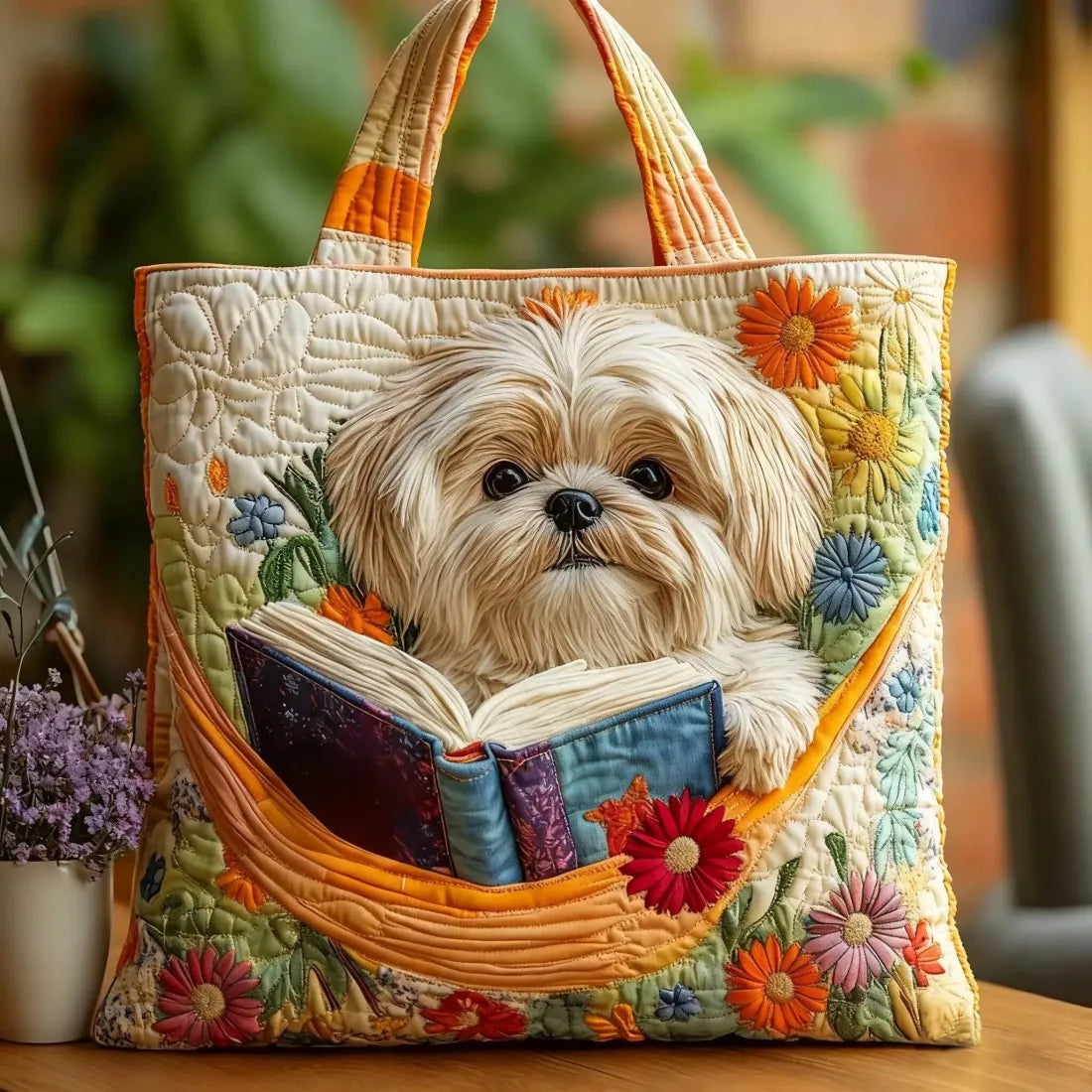 Shih Tzu - Bolsa Acolchada Festiva