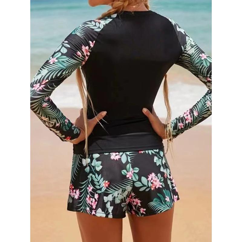 Noa | Traje de baño de dos piezas con mangas largas para surf