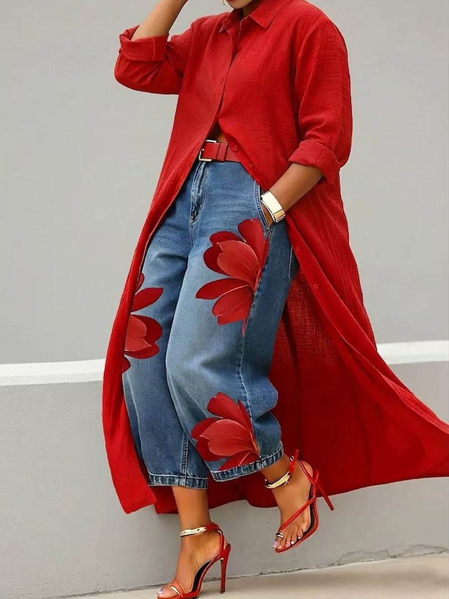 Beatrix | Elegante jeans de corte holgado
