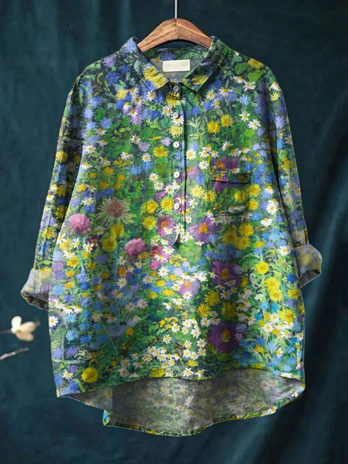 Imogen - Camisa Floral Ligera