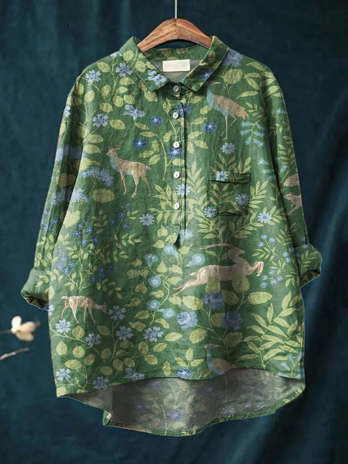 Georgia - Camiseta Floral Ligera
