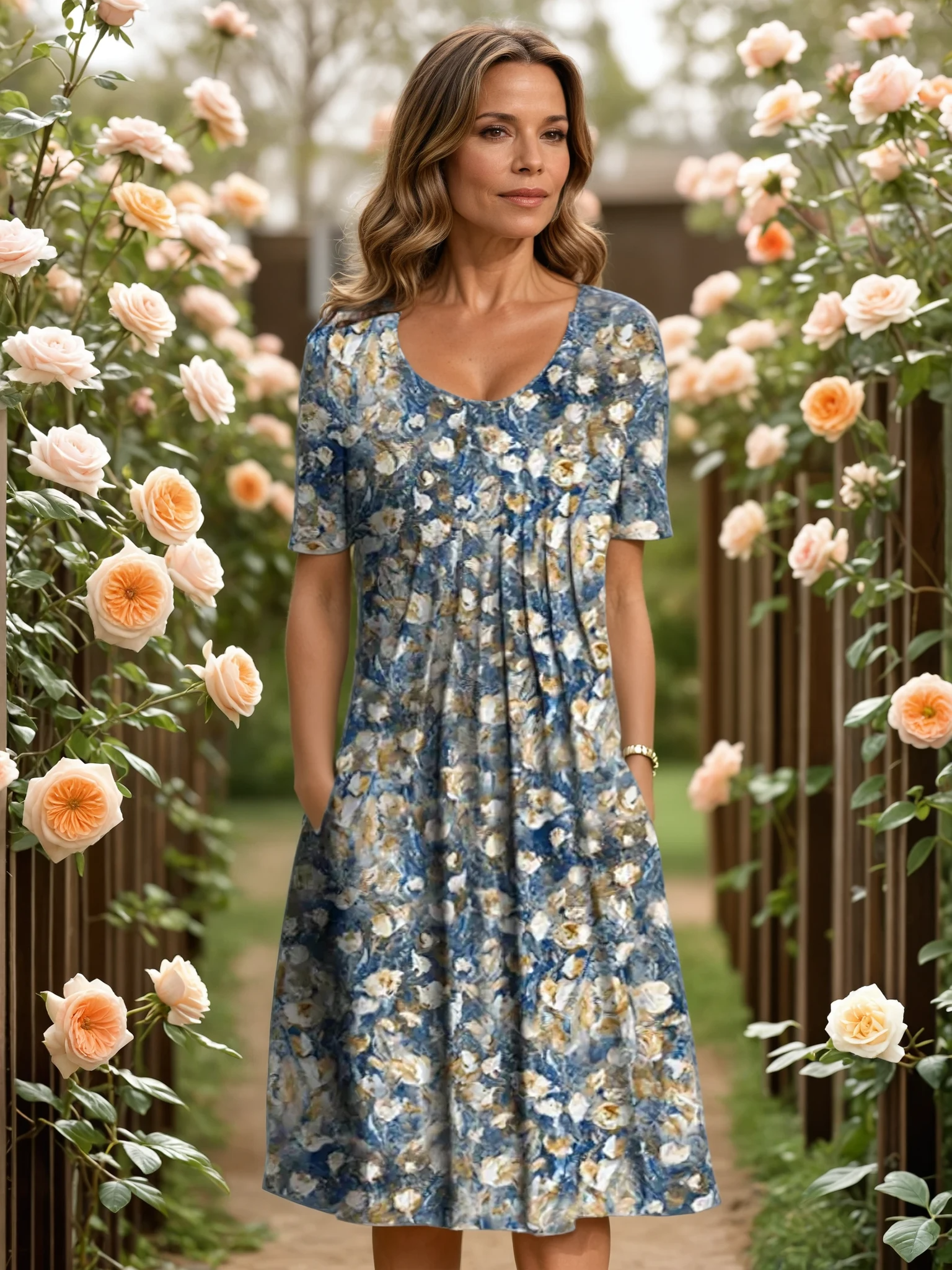Sara | Vestido Elegante con Cobertura de Barriga