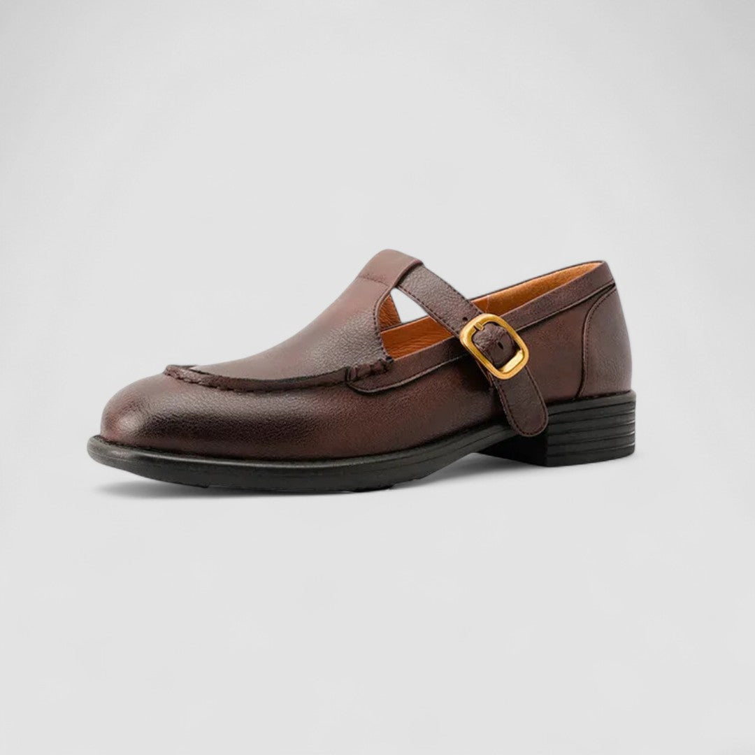 Avery™ – Zapatos ortopédicos con punta cuadrada y tipo Mary Jane