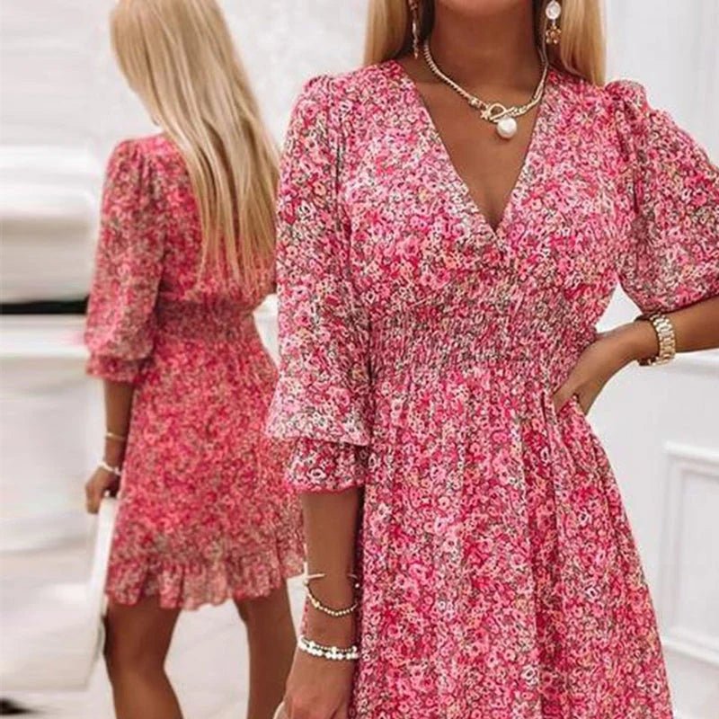 Sierra | Vestido Floral Elegante