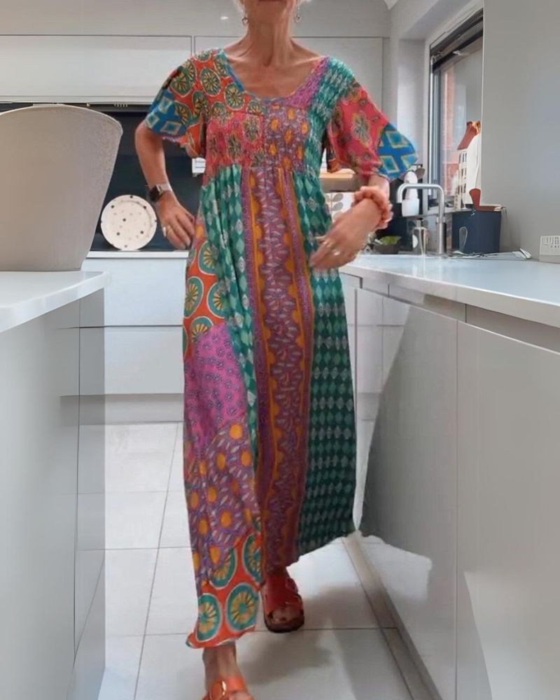 Melania | Vestido Bohemio Colorido