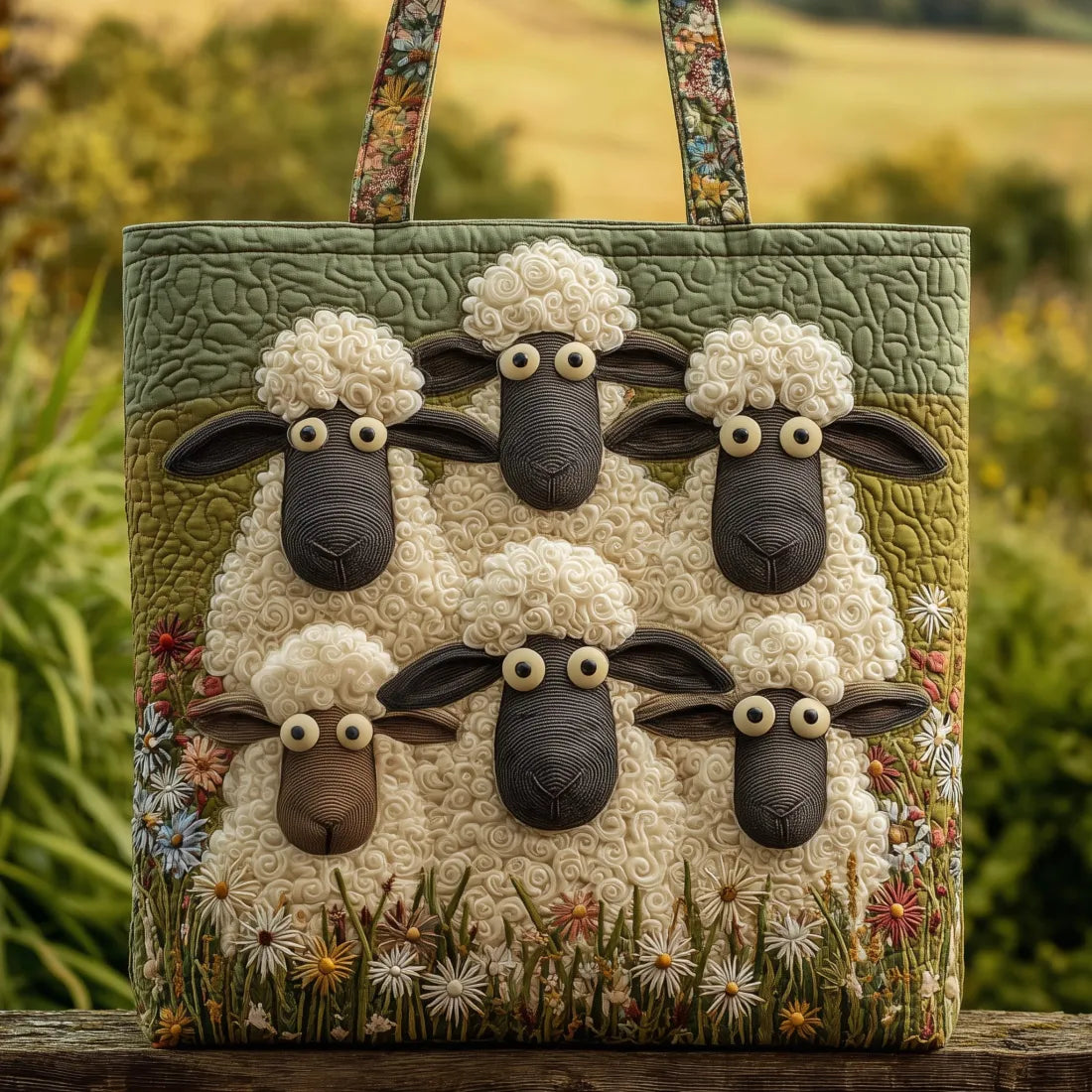 Vingt Moutons - Bolsa Tote Acolchada