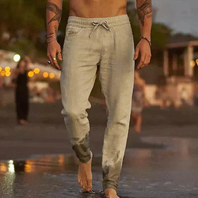 ROMEO | PANTALONES DE LINO