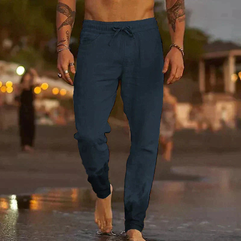 ROMEO | PANTALONES DE LINO