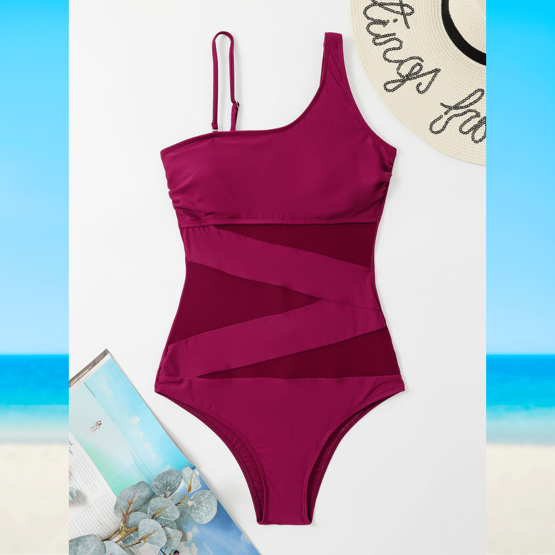 Ava | Traje de Baño Asimétrico Luxe