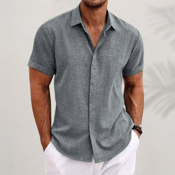 Matías | Camisa de lino clásica