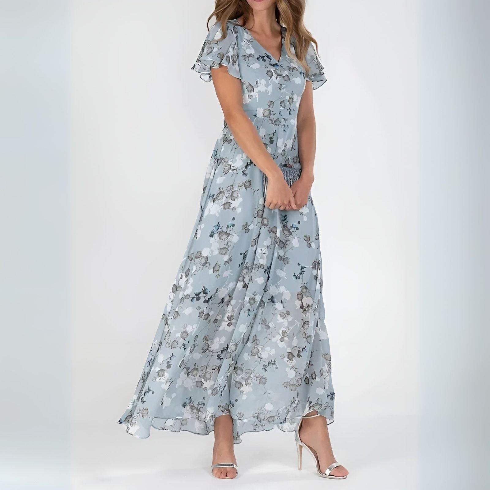 Audrey | Vestido de Lujo que Disimula el Abdomen