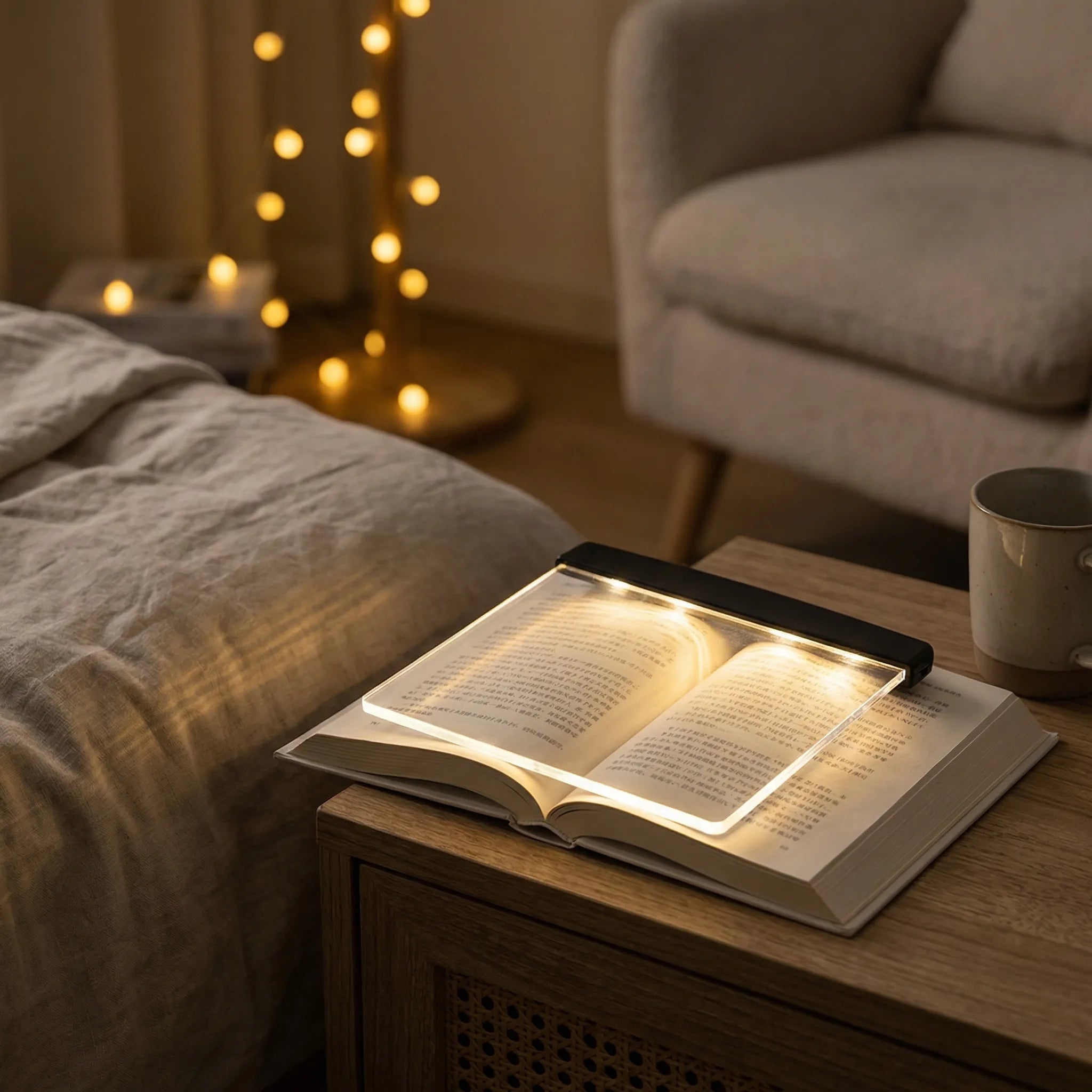 Luz de Lectura LED de Panel Plano