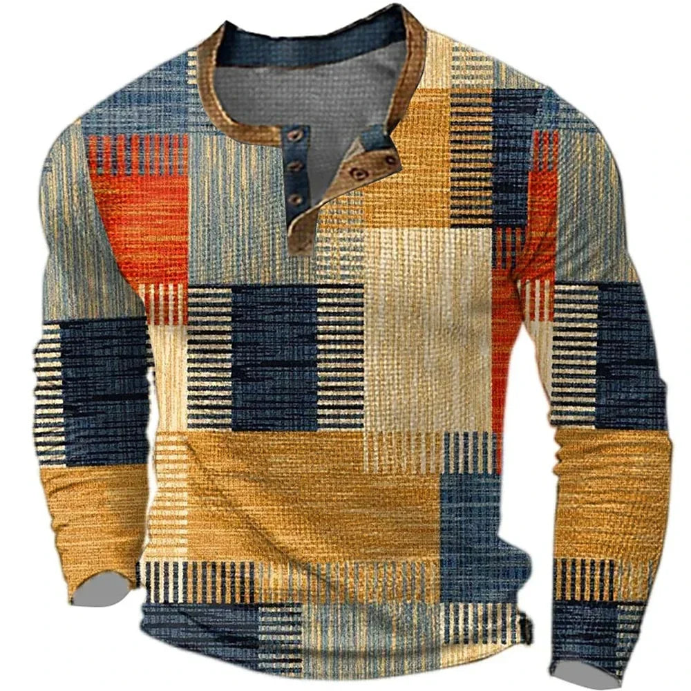 Agustín ™ | CAMISA DE MANGA LARGA COLORIDA PARA HOMBRE