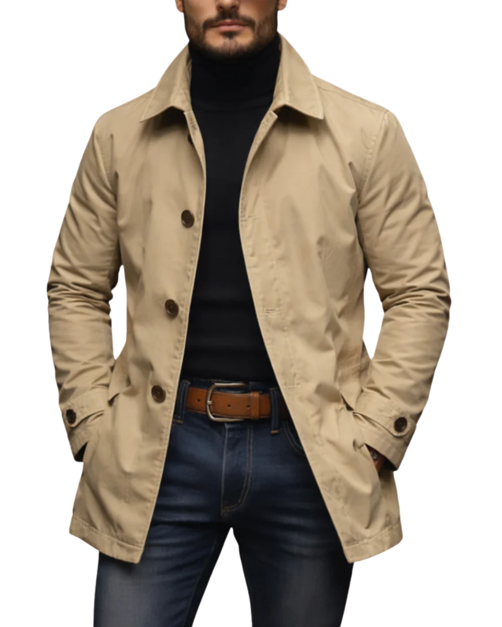 TRENCH COAT A MEDIDA AURION