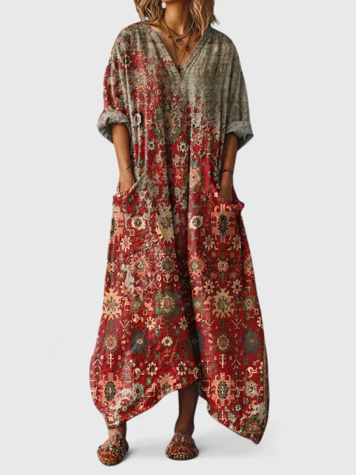Marinthe – Vestido con escote en V