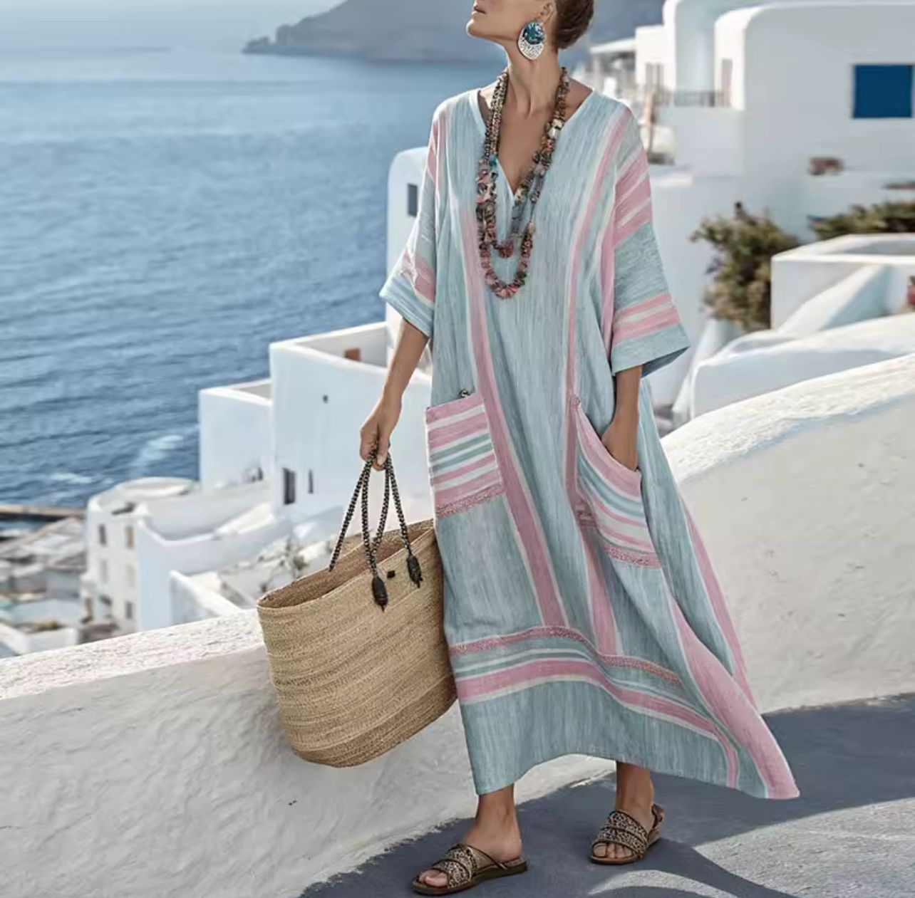 Elegante Mary - Vestido Largo para un Look Veraniego con Estilo