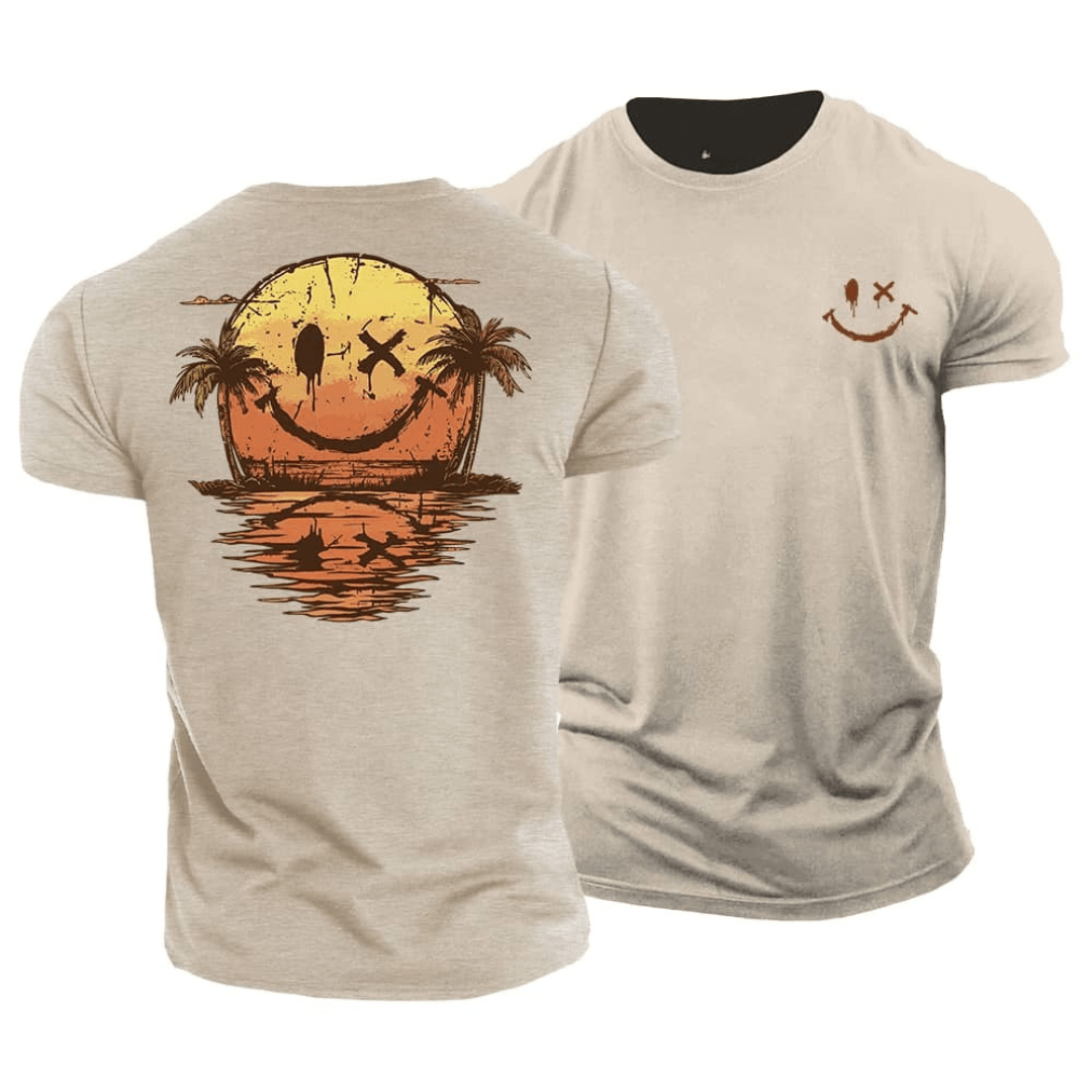 Camiseta Veraniego Smiley Mar