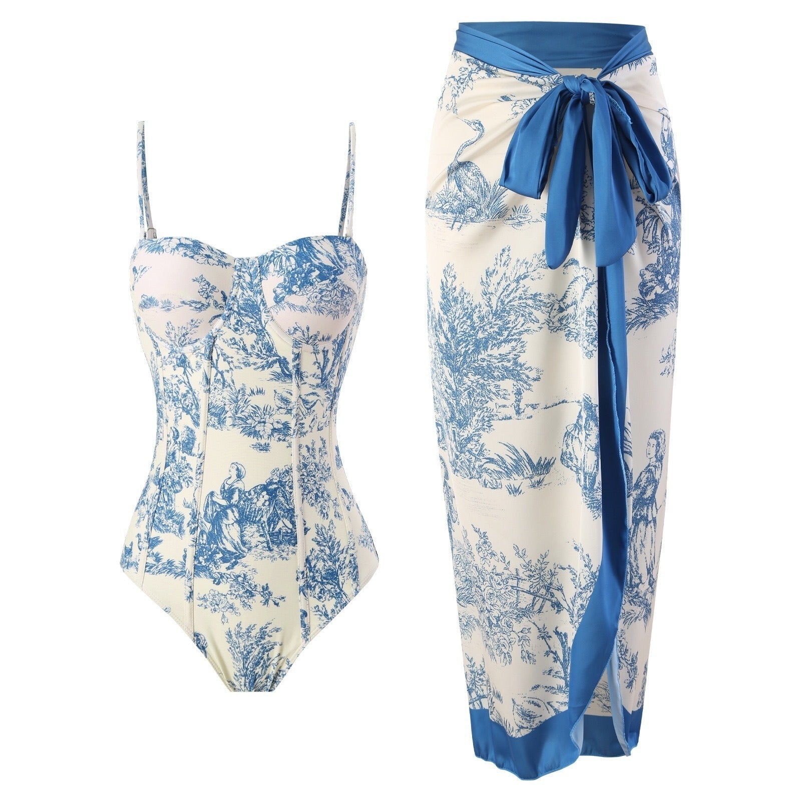 Mandy | Conjunto de Baño Elegante Impreso