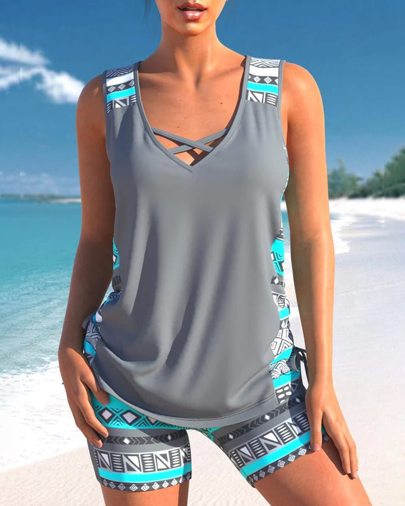 Azari | Tankini de Baño Elegante