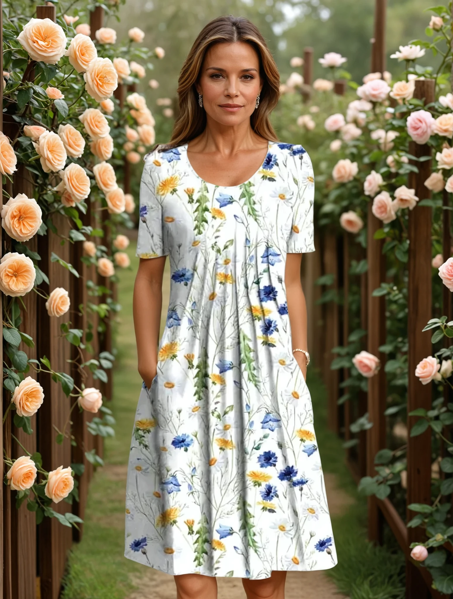 Sara | Vestido Elegante con Cobertura de Barriga