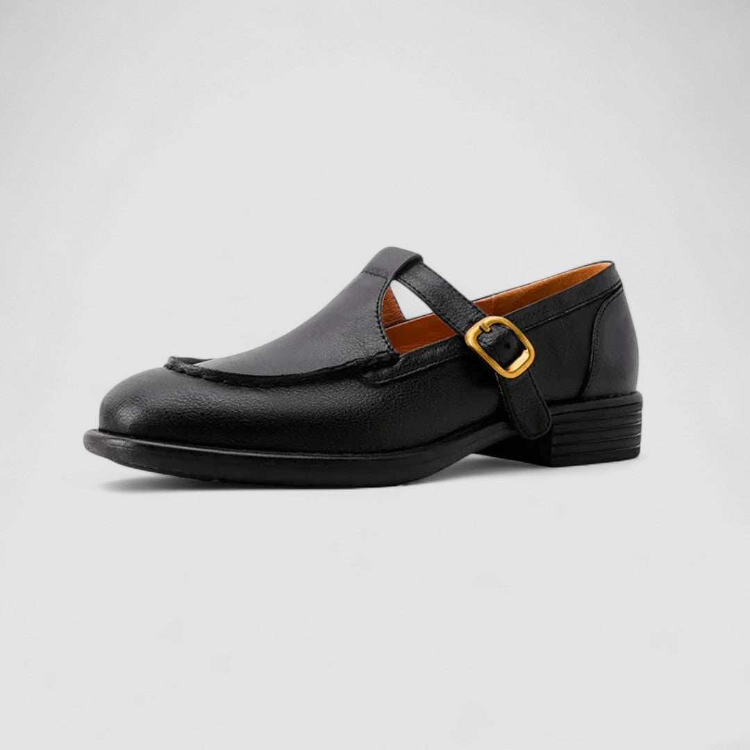 Avery™ – Zapatos ortopédicos con punta cuadrada y tipo Mary Jane