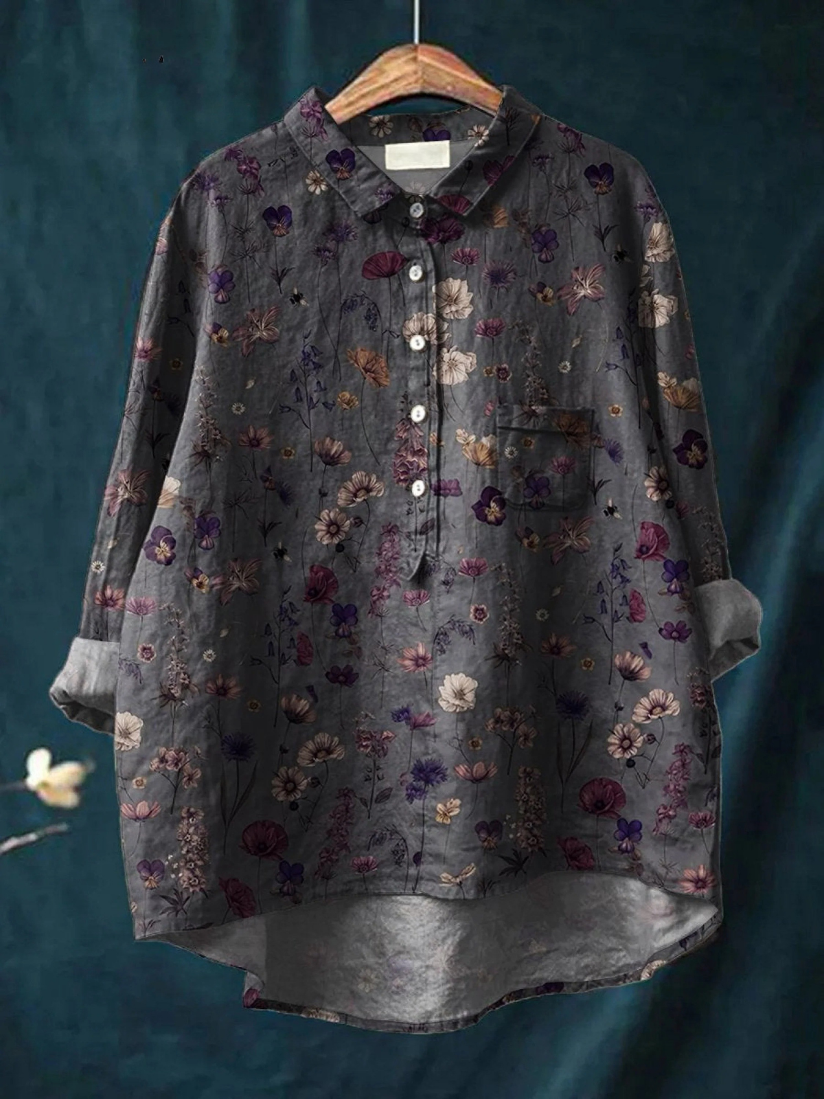 Florencia - Camisa Floral Ligera