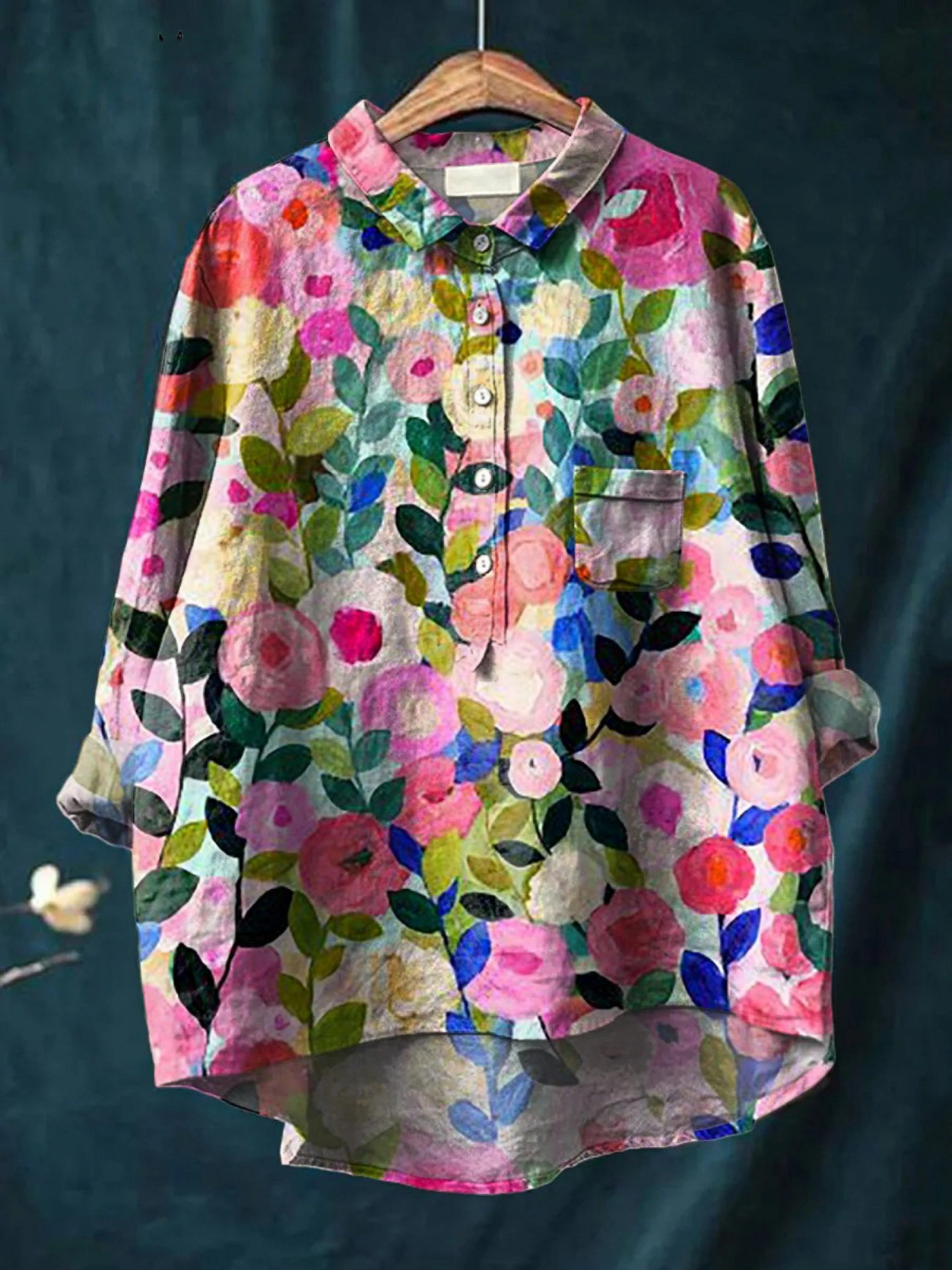 Leah - Camisa Casual Primavera