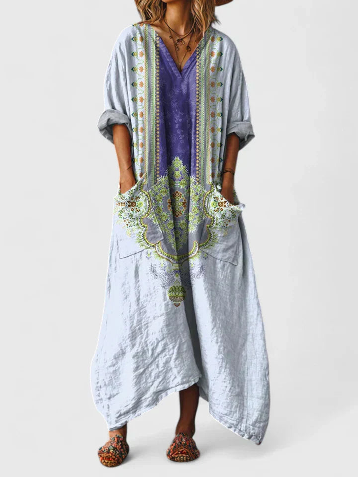 Marinthe – Vestido con escote en V