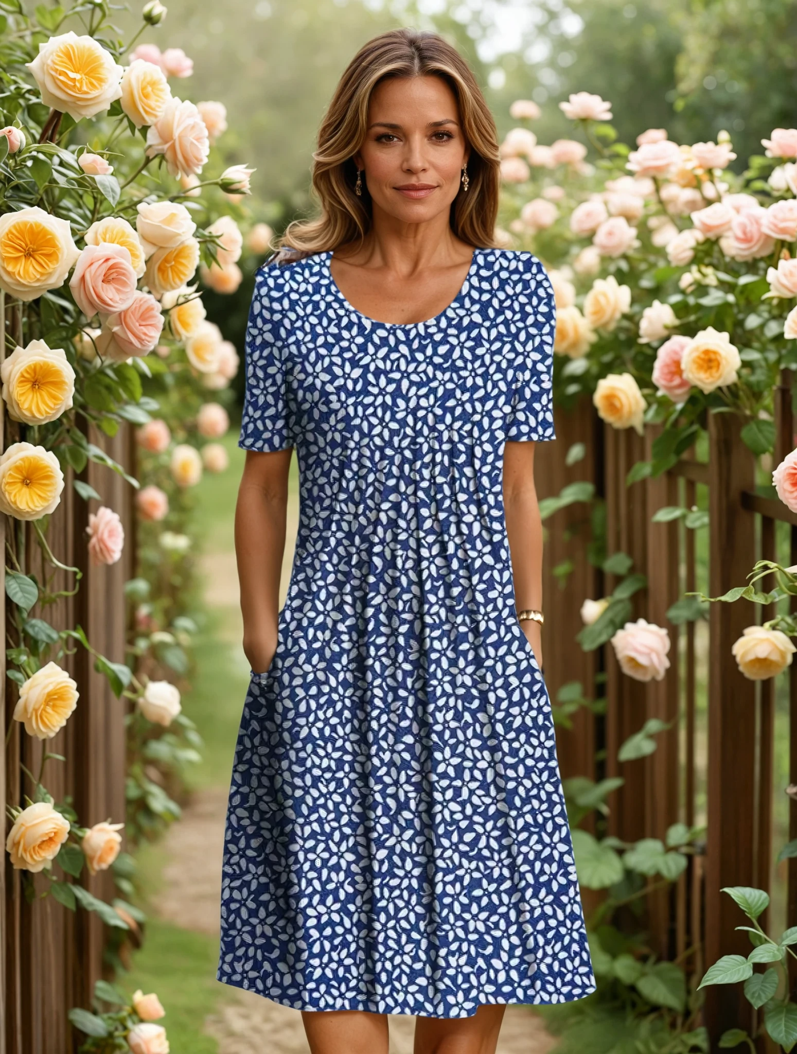 Sara | Vestido Elegante con Cobertura de Barriga