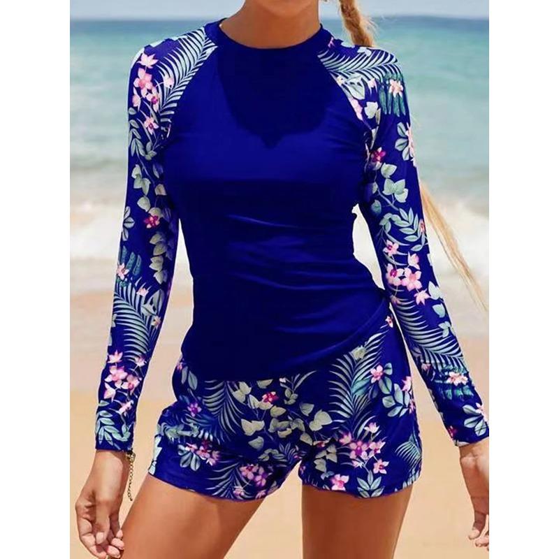 Noa | Traje de baño de dos piezas con mangas largas para surf