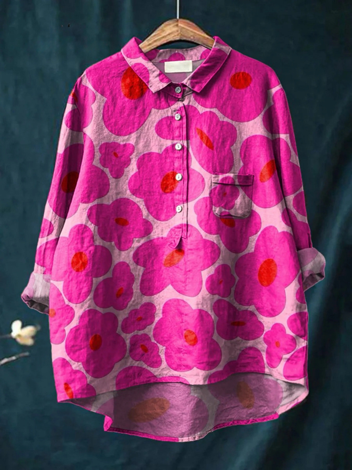 Mia - Camisa Floral Casual