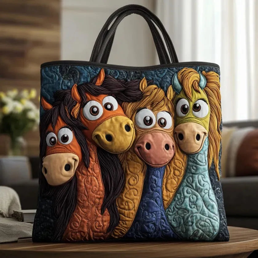 Poney - Bolsa Tote Acolchada Chic