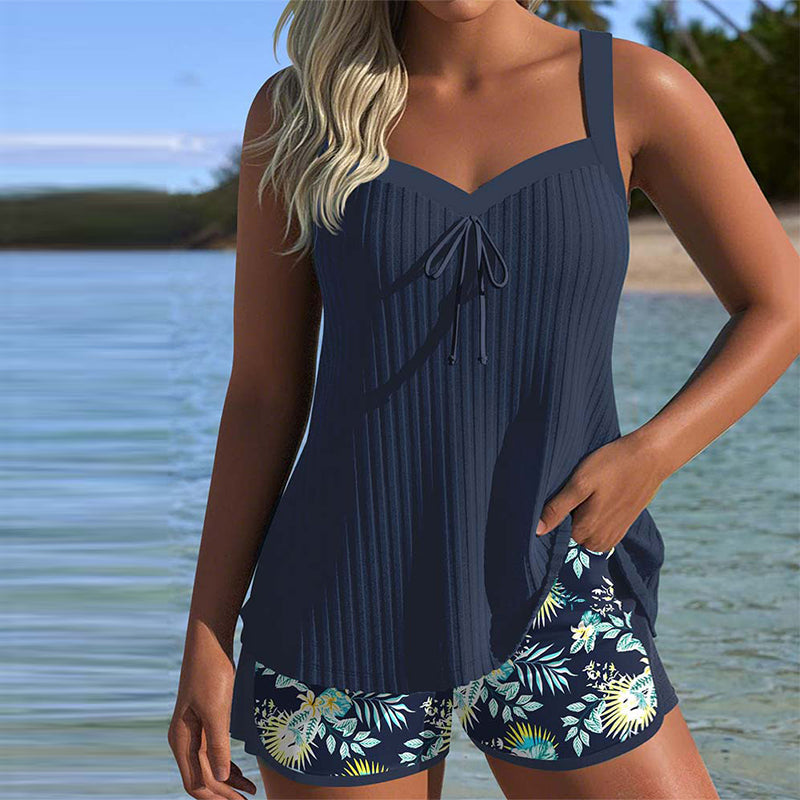 Teresa | Conjunto de Playa a Rayas