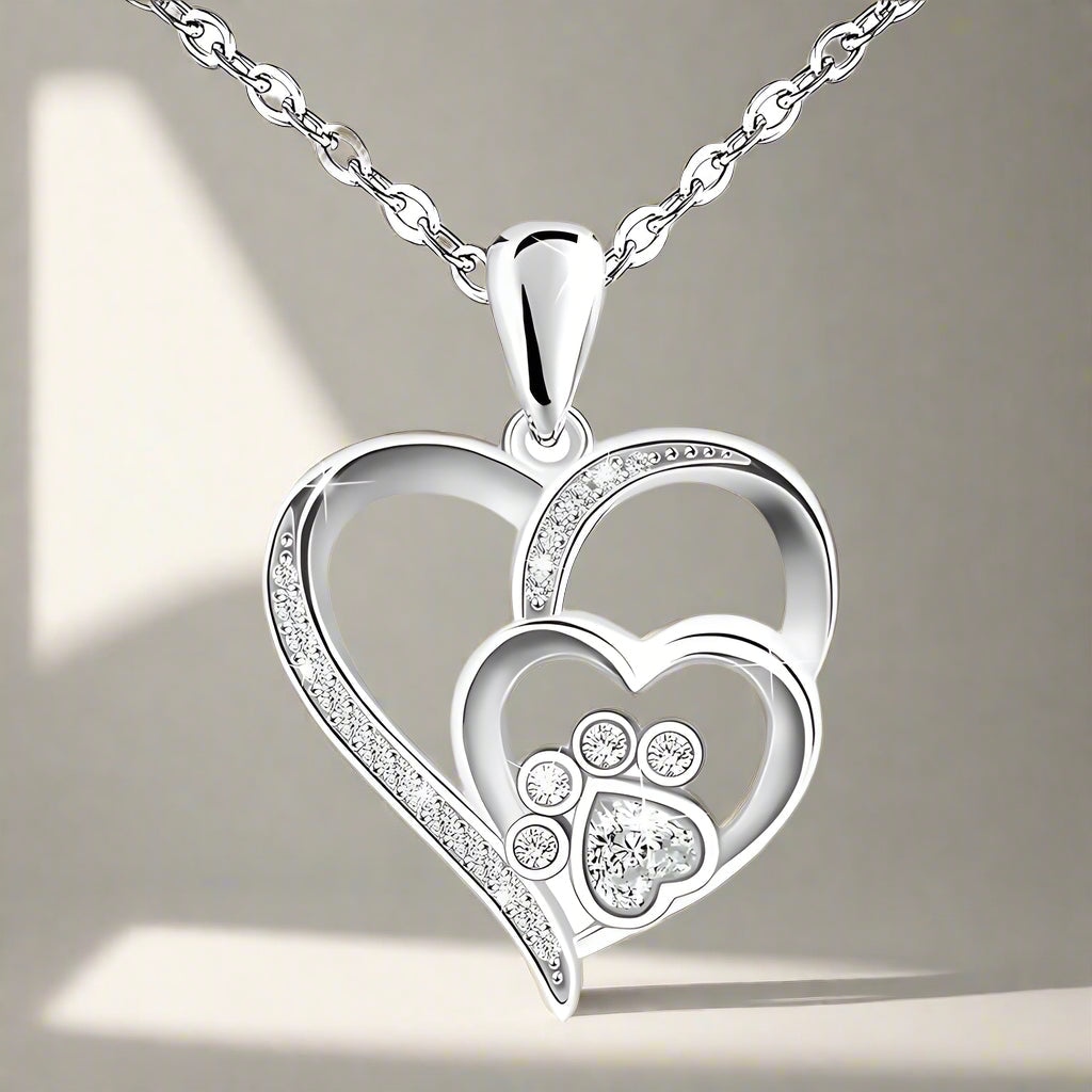 Corazón Pata Eterna™ | Collar Amor Infinito para Mascotas