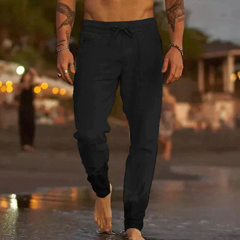 ROMEO | PANTALONES DE LINO