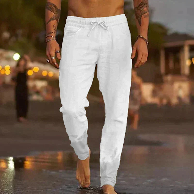 ROMEO | PANTALONES DE LINO