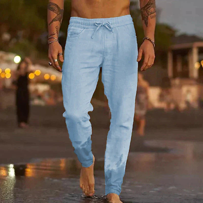ROMEO | PANTALONES DE LINO