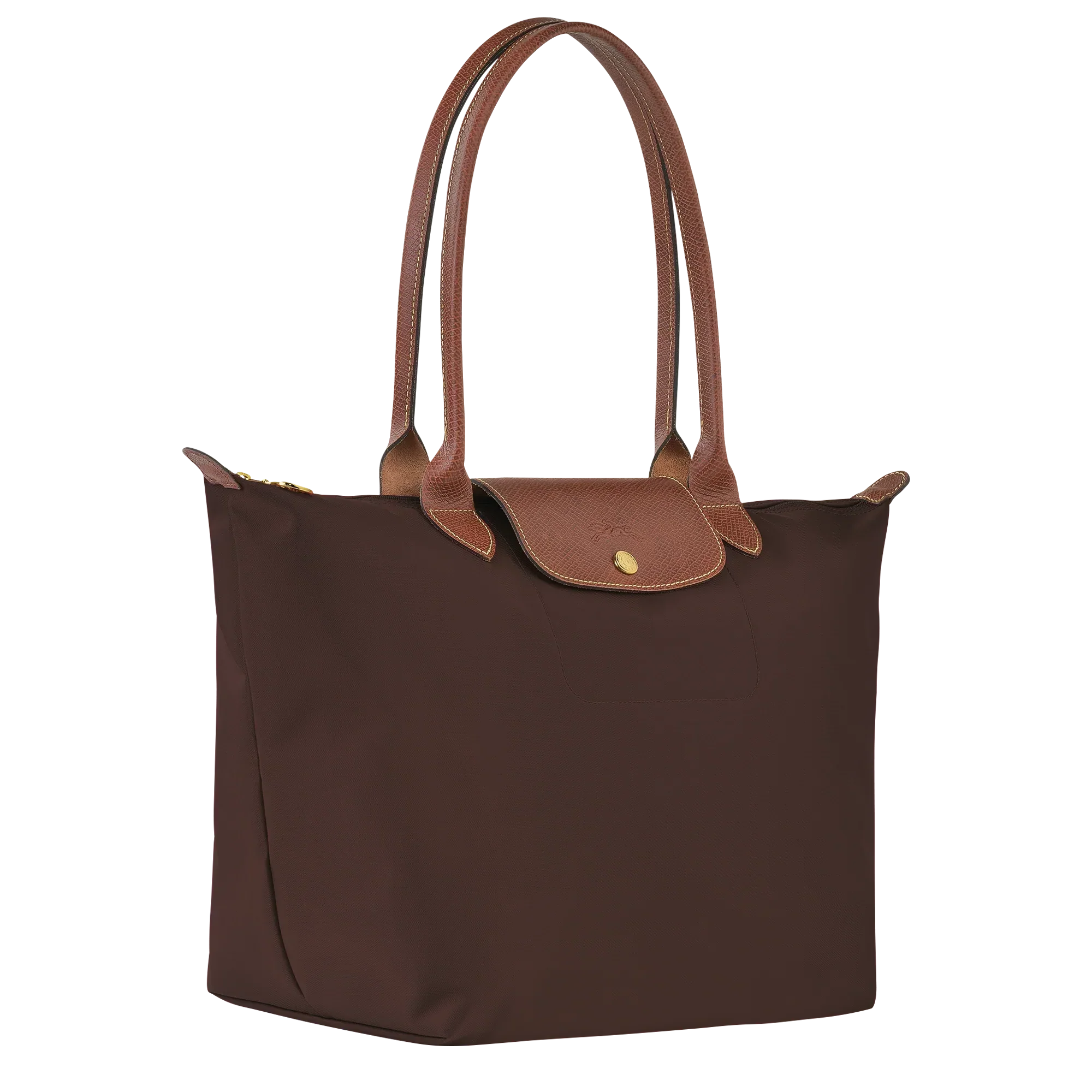Gran bolso Le Pliage - Marrón oscuro