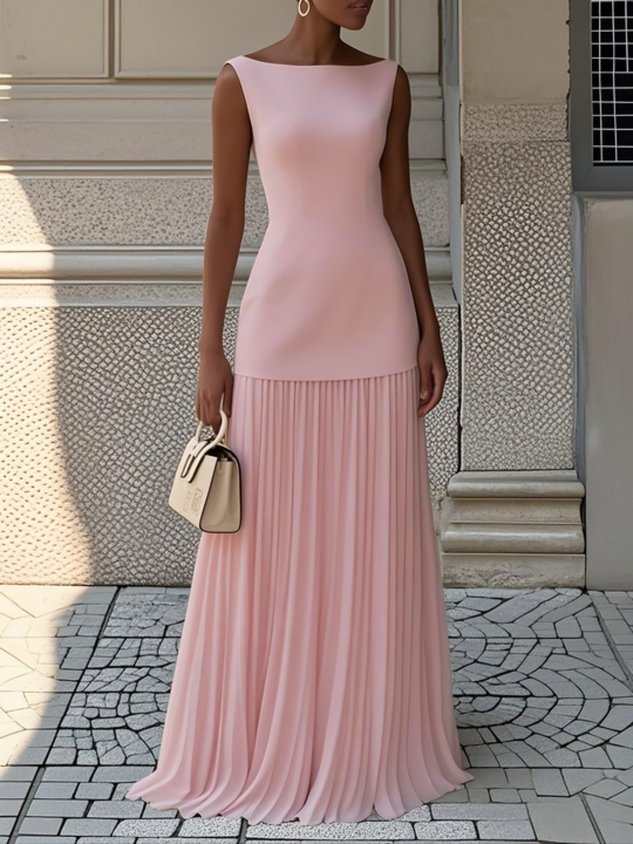 Celeste | Vestido Maxi Elegante