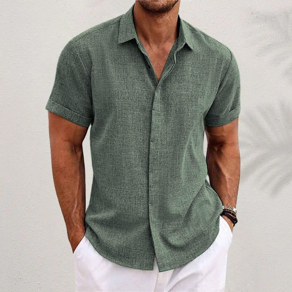 Matías | Camisa de lino clásica