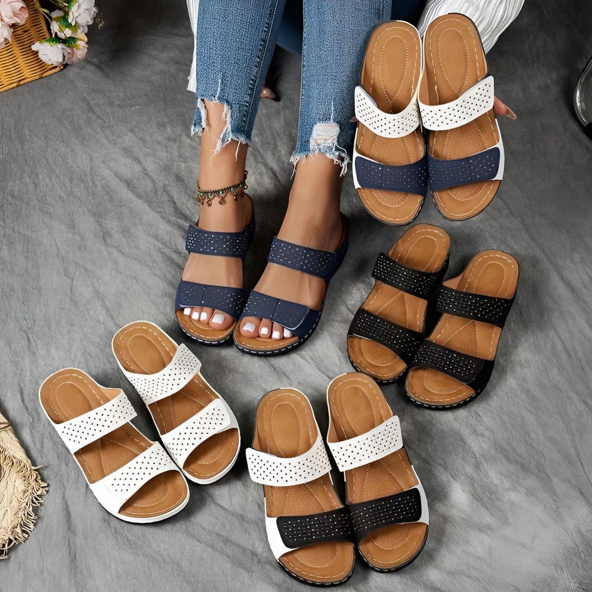 Sandalias Ortópedicas Elegantes Alexandria™