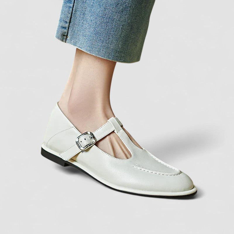 Kamila™ – Zapatos ortopédicos tipo Mary Jane con tacón bajo