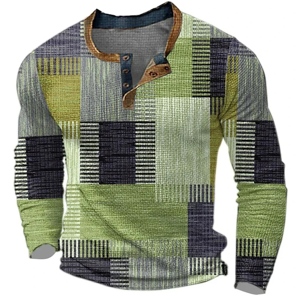 Agustín ™ | CAMISA DE MANGA LARGA COLORIDA PARA HOMBRE