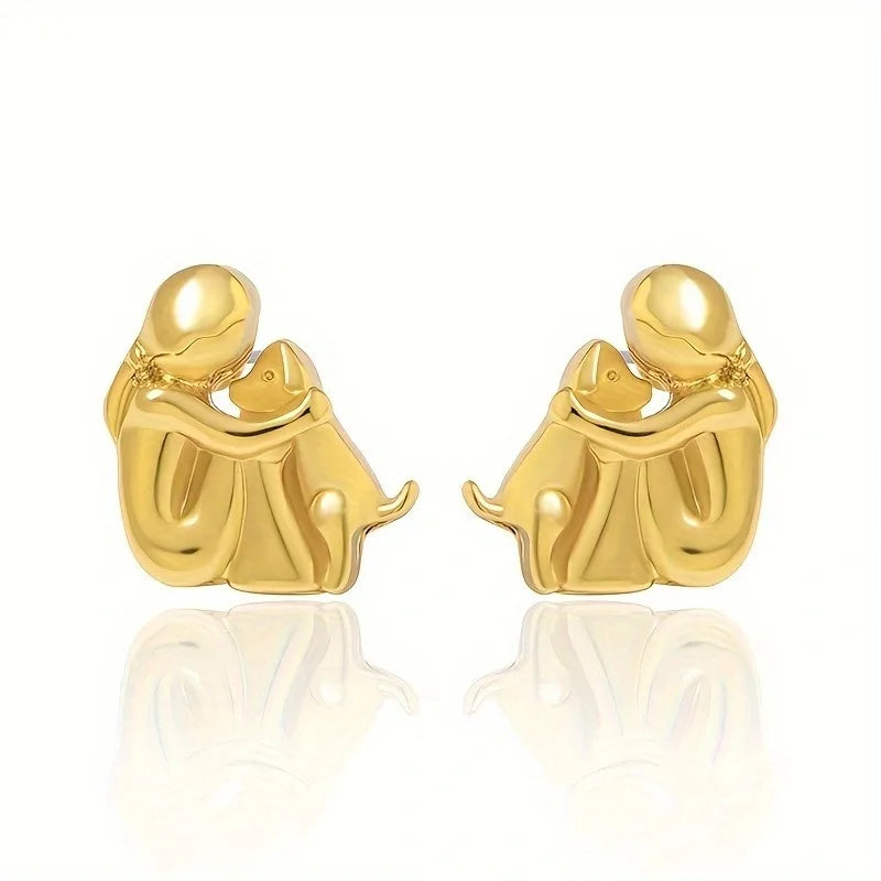 Lisa™ - Pendientes Icono de Perro