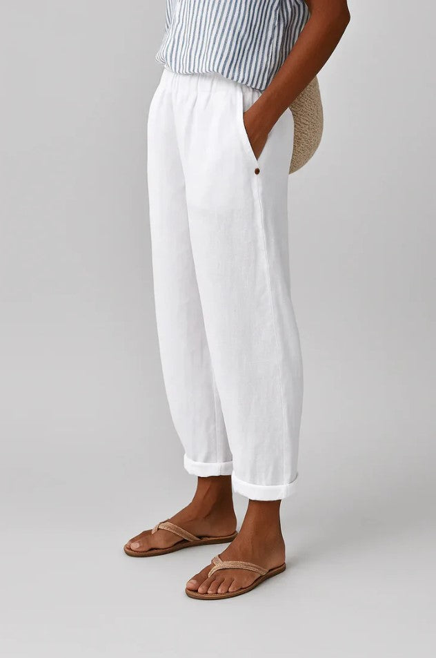 Raina - Pantalones de Lino y Algodón Atemporales