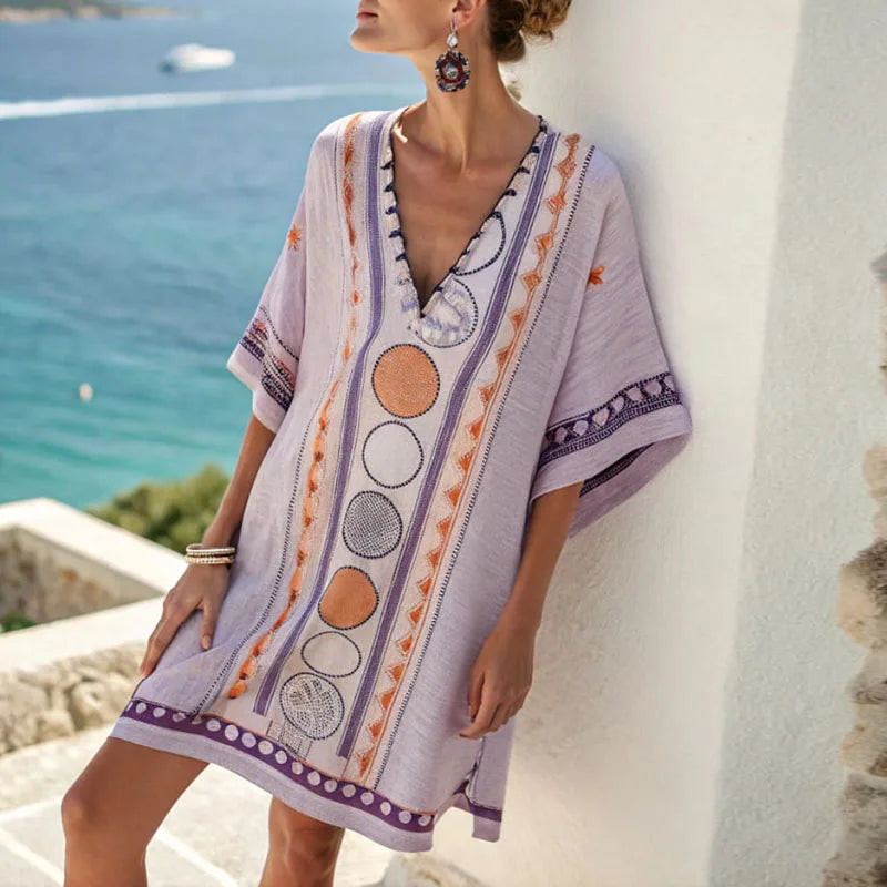 Esmee - Vestido de Playa Elegante y Cómodo para un Estilo sin Esfuerzo