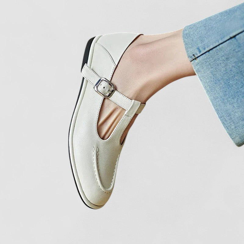 Kamila™ – Zapatos ortopédicos tipo Mary Jane con tacón bajo