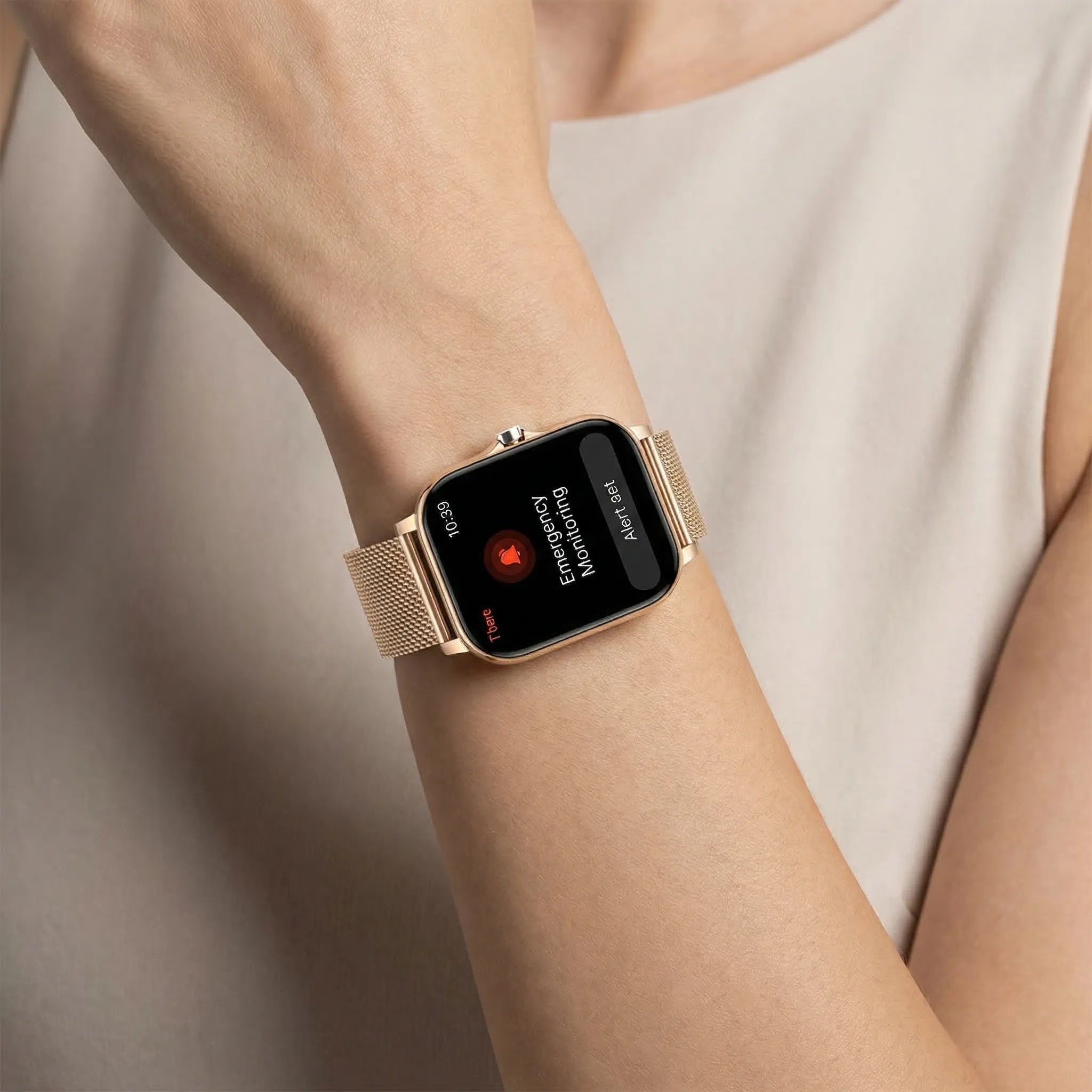 Reloj Inteligente con Llamada de Emergencia Habilitada por GPS